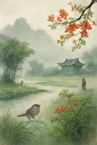 Mưa ươn ướt mắt lá non - Tân Quảng