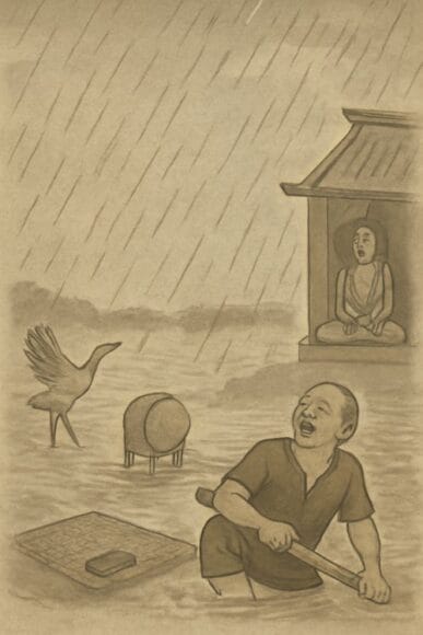 giời gì hở cái là mưa - tân quảng