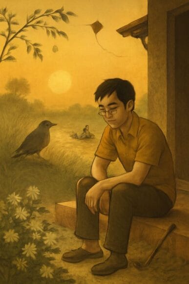 lặng thầm bạn với cô đơn - Tân Quảng