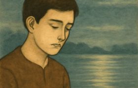 buồn trông nước chảy mây trôi - tân quảng