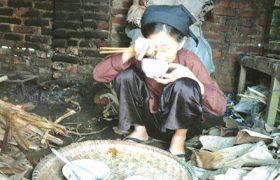 không đề buổi tối - tân quảng