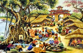 một thoáng chợ quê - tân quảng